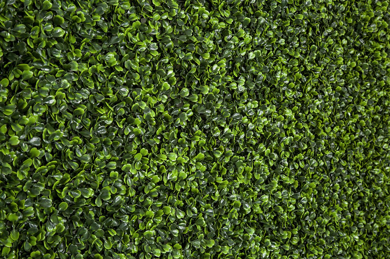 103"x51" IFR Artificial Boxwood Mat Roll -2 Tone Green - Image 3