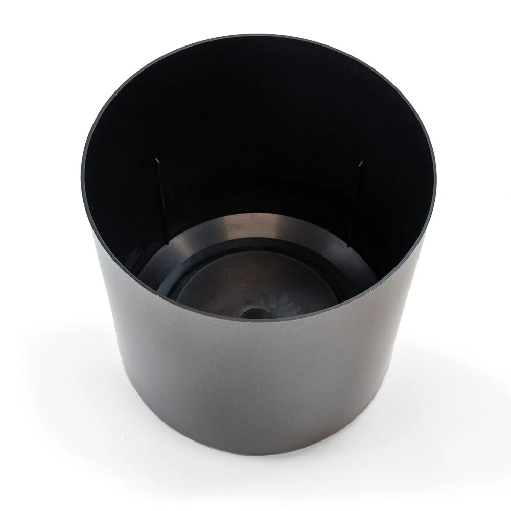 10"Hx10.5"W to 18"Hx20"W Vista Metallic Floor Round Planter - Image 6
