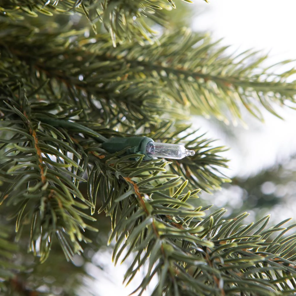 10'Hx40"W Mountain Fir Artificial Tree, Pre-Lit -Green - Image 4