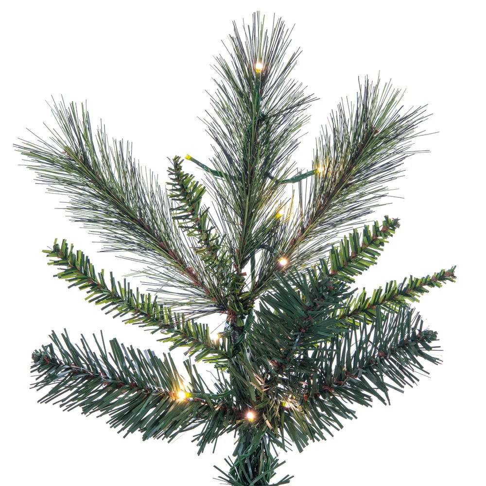 10'Hx63"W PE Brighton Pine Artificial Christmas Tree, LED Pre-Lit (Multi-Mode) -Green - Image 7