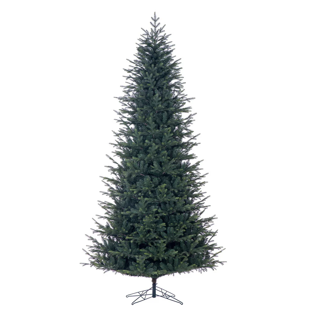 10'Hx65"W PE Orchard Fraser Fir Artificial Christmas Tree, Unlit -Green