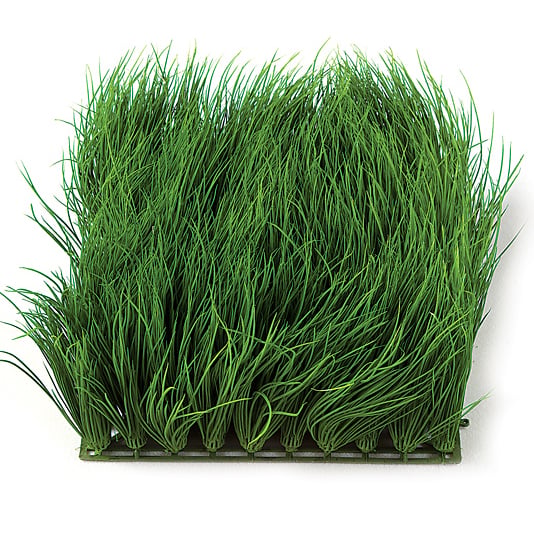10"x10"x6" Mexican Grass Artificial Mat -Green (Pack of 6)