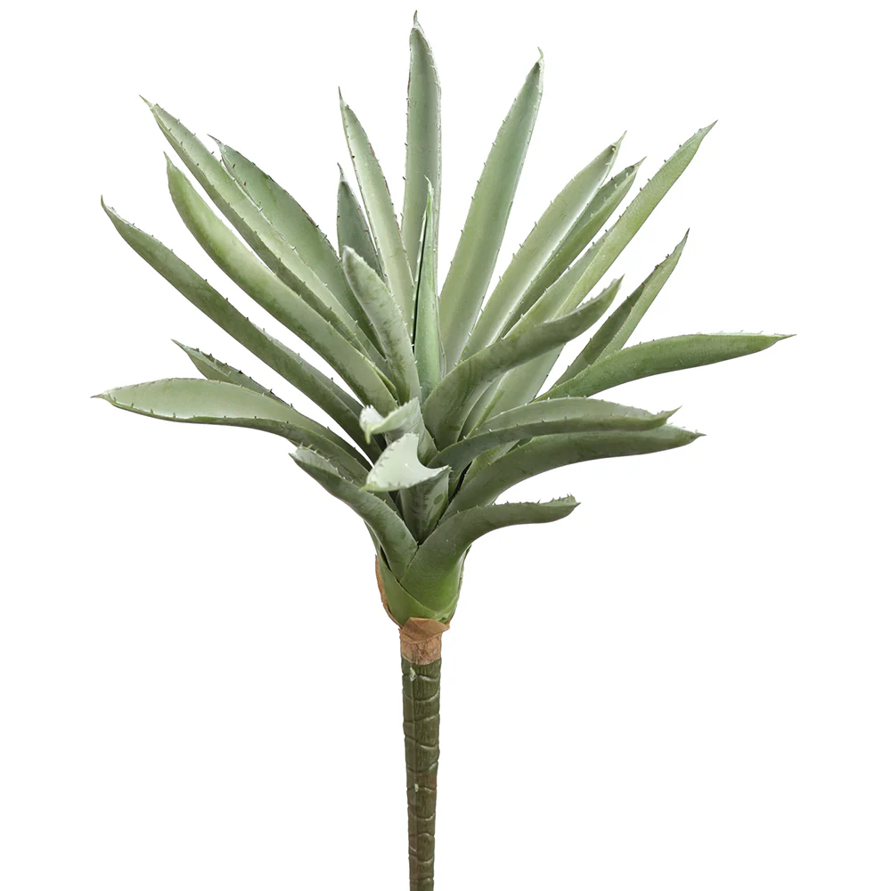 11" Real Touch Agave Succulent Artificial Stem Pick -Gray/Green (Pack of 12)