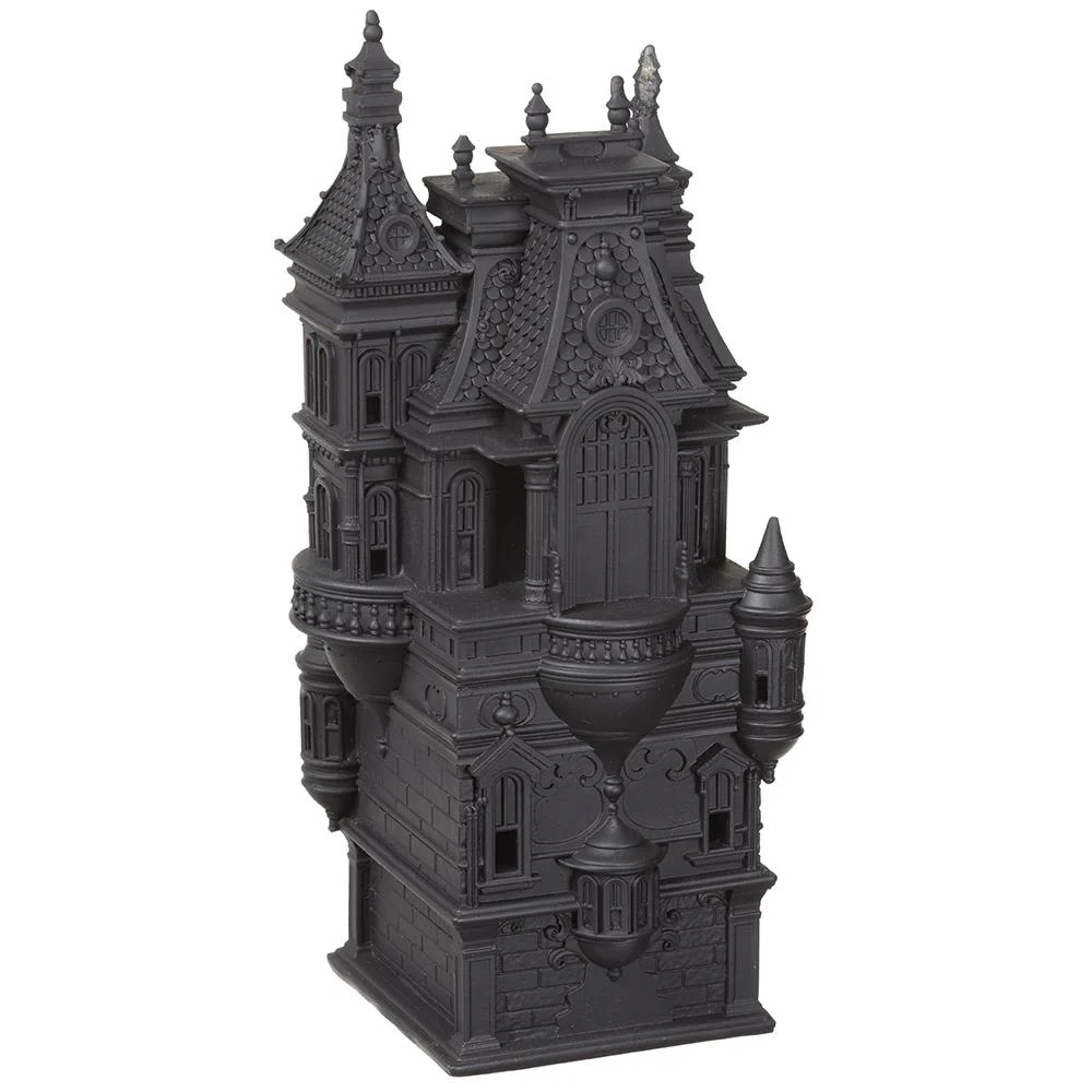 12" Battery Operated Halloween House -Black (Pack of 2) - Image 3