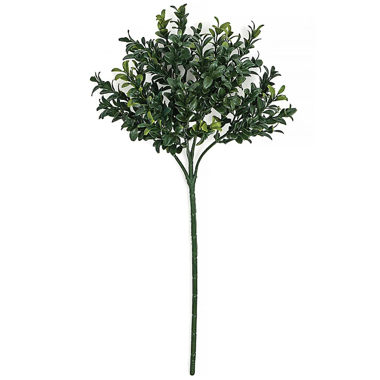 12" Outdoor UV-Proof IFR Artificial Boxwood Stem Pick -2 Tone Green (Pack of 24)