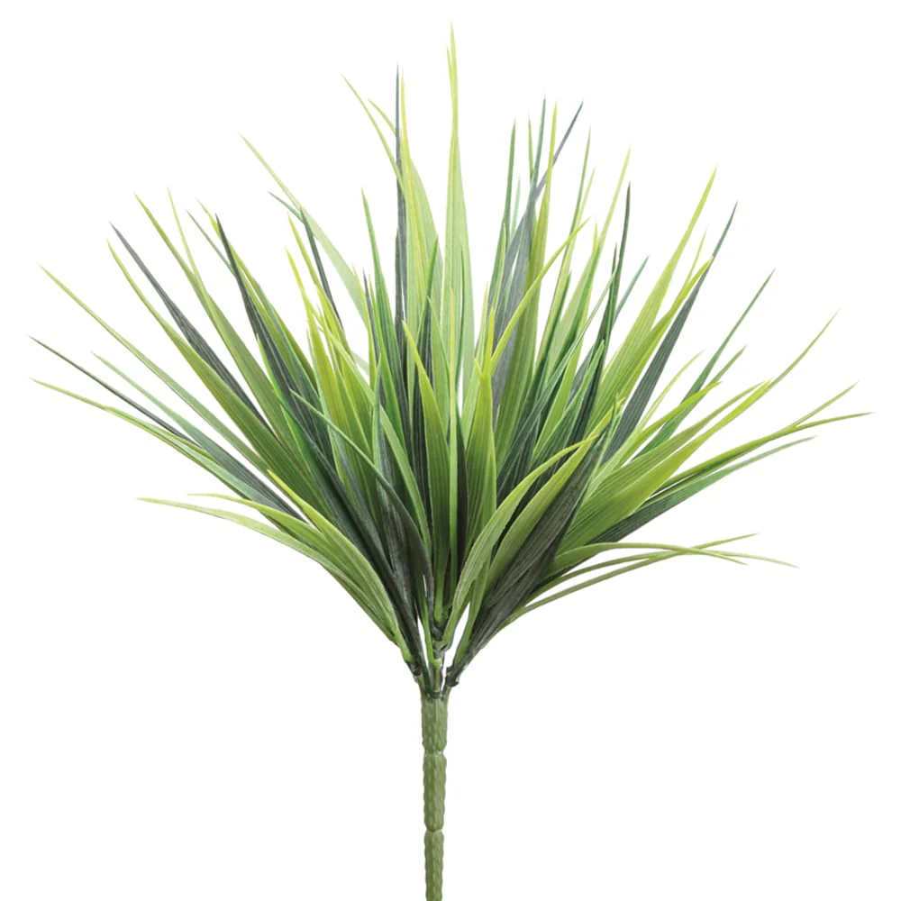 12" Vanilla Grass Silk Plant -Frosted Green (Pack of 24)