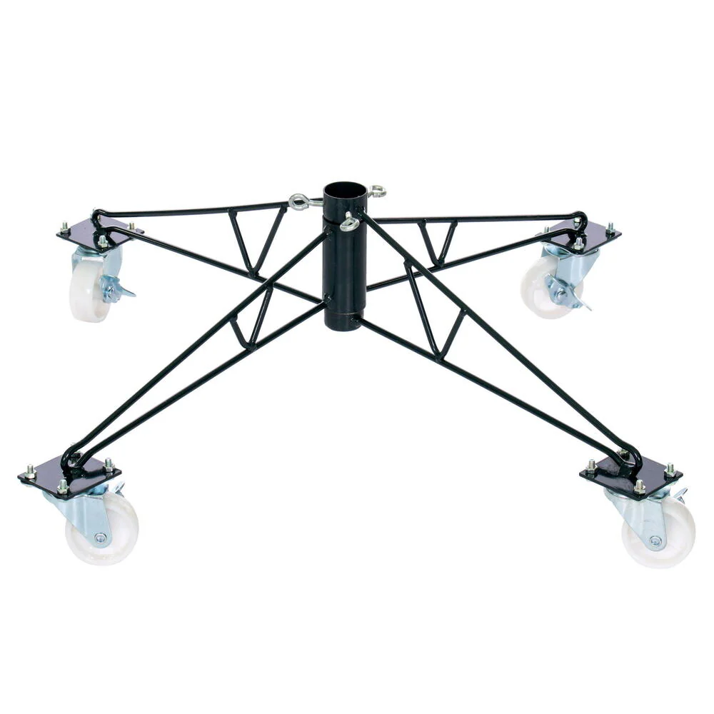 12'Hx44"W PE Frosted Tacoma Fraser Fir Artificial Christmas Tree, Unlit -White - Image 3