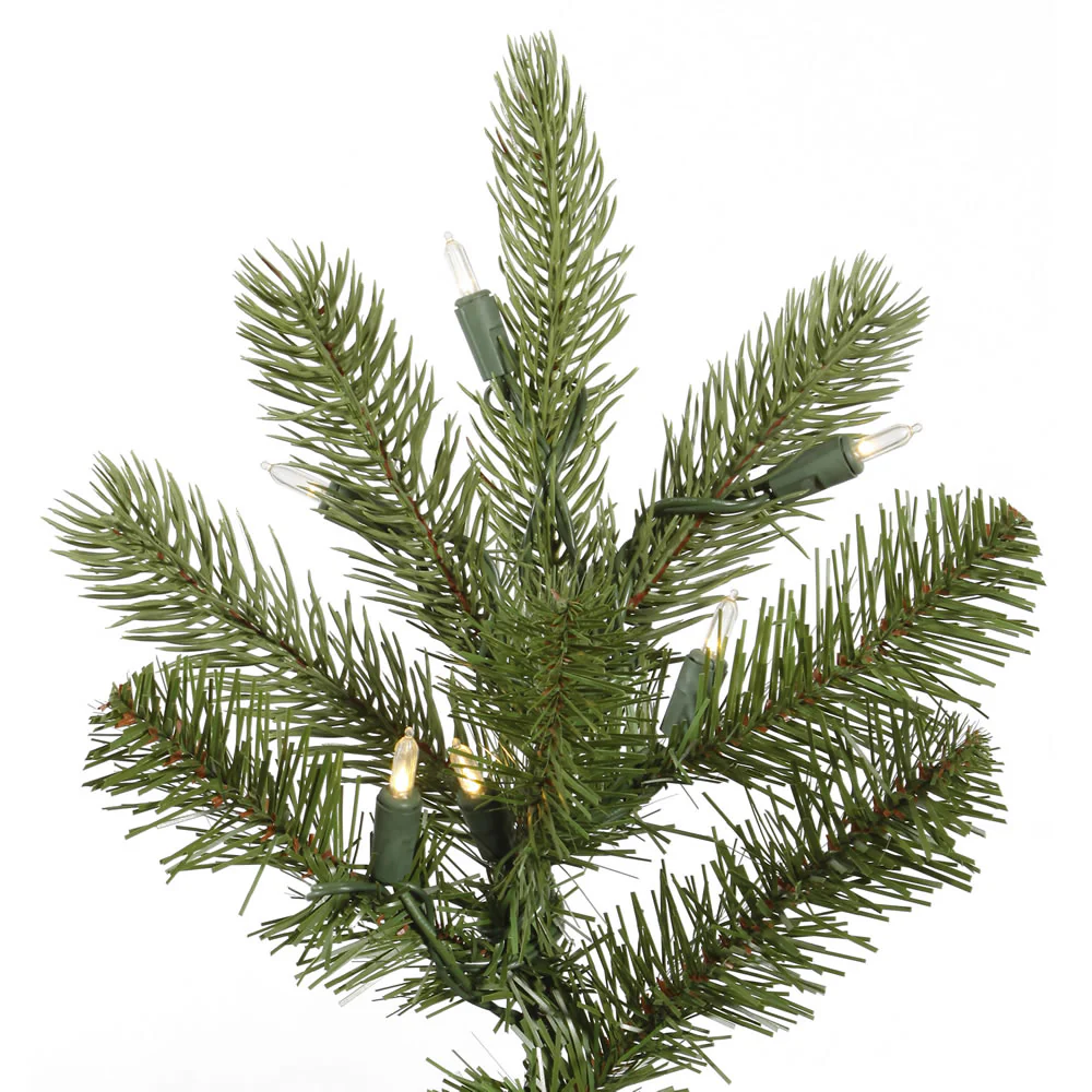 12'Hx83"W PE King Spruce Artificial Christmas Tree, LED Pre-Lit -Green - Image 5