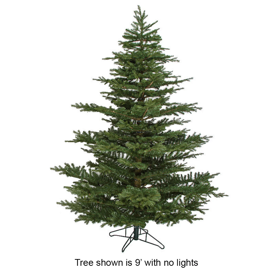 12'Hx85"W PE Arkansas Spruce Artificial Christmas Tree, Micro LED Pre-Lit -Green