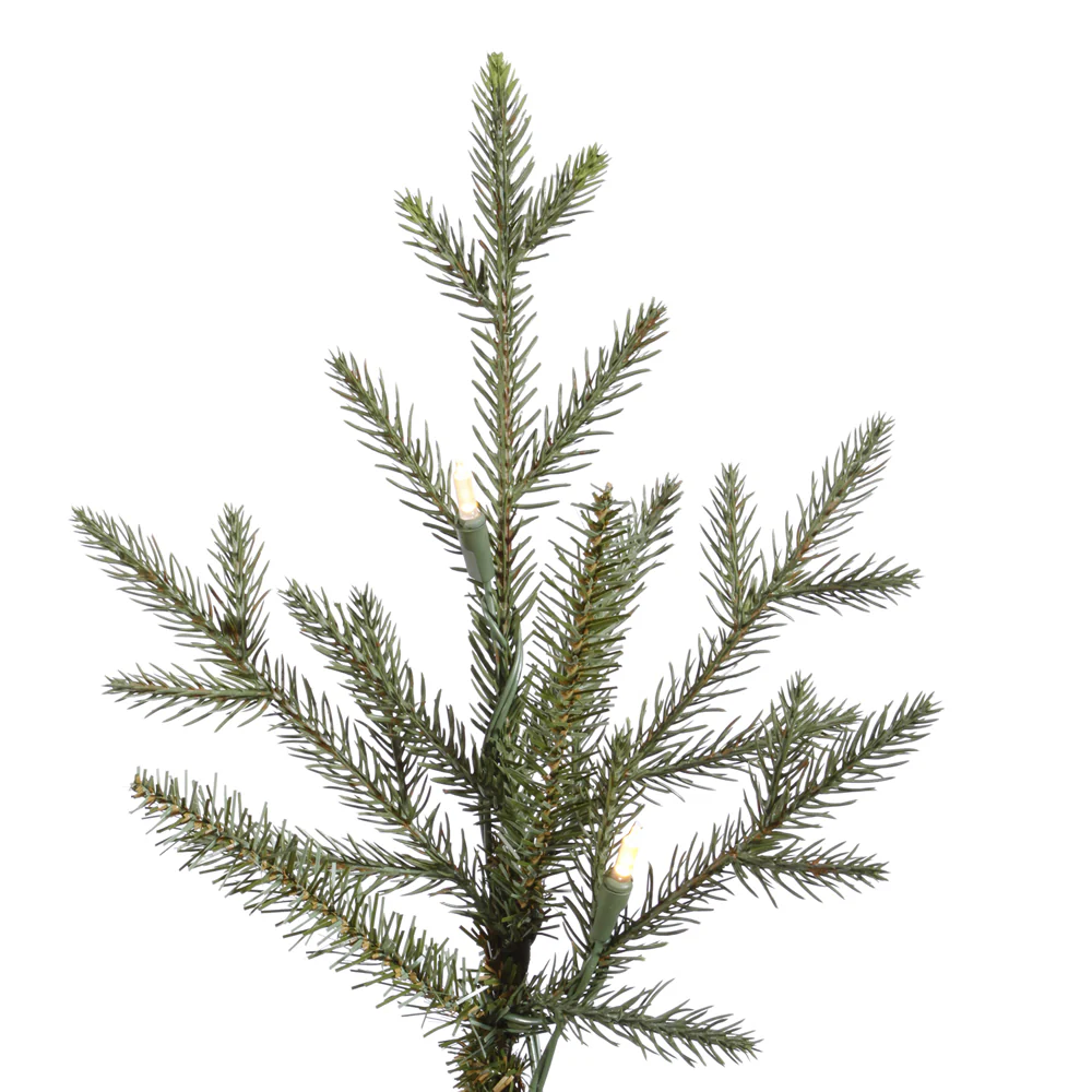 12'Hx93"W PE Itasca Fraser Artificial Christmas Tree, LED Pre-Lit -Green - Image 4
