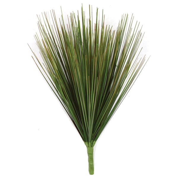 13" IFR PVC Onion Grass Artificial Plant -Green (Pack of 12)