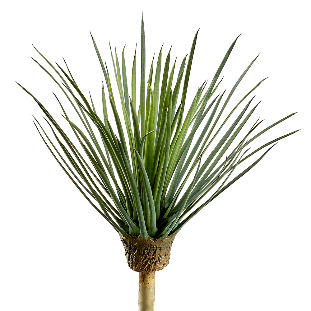 14" Artificial Whipple Yucca Plant -Green/Gray (Pack of 6)