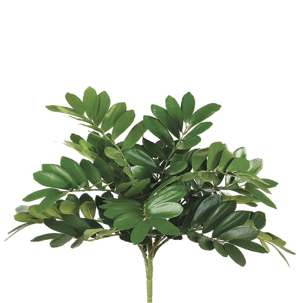 14" Zamia Silk Palm Plant -Green (Pack of 12)