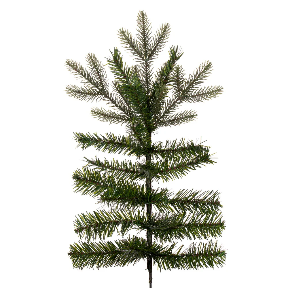 14'Hx106"W PE Douglas Fir Artificial Christmas Tree, Unlit -Green - Image 2