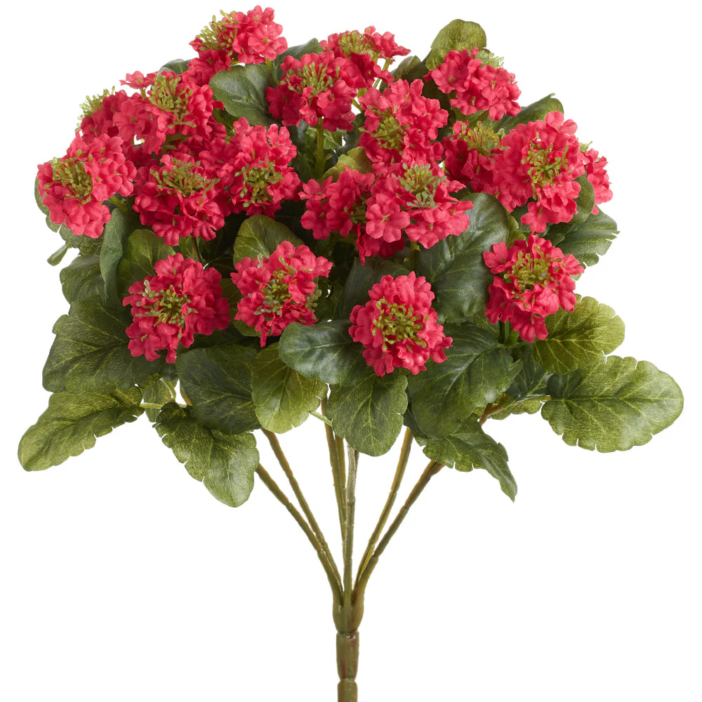 15" Lantana Silk Flower Bush -Beauty (Pack of 12)
