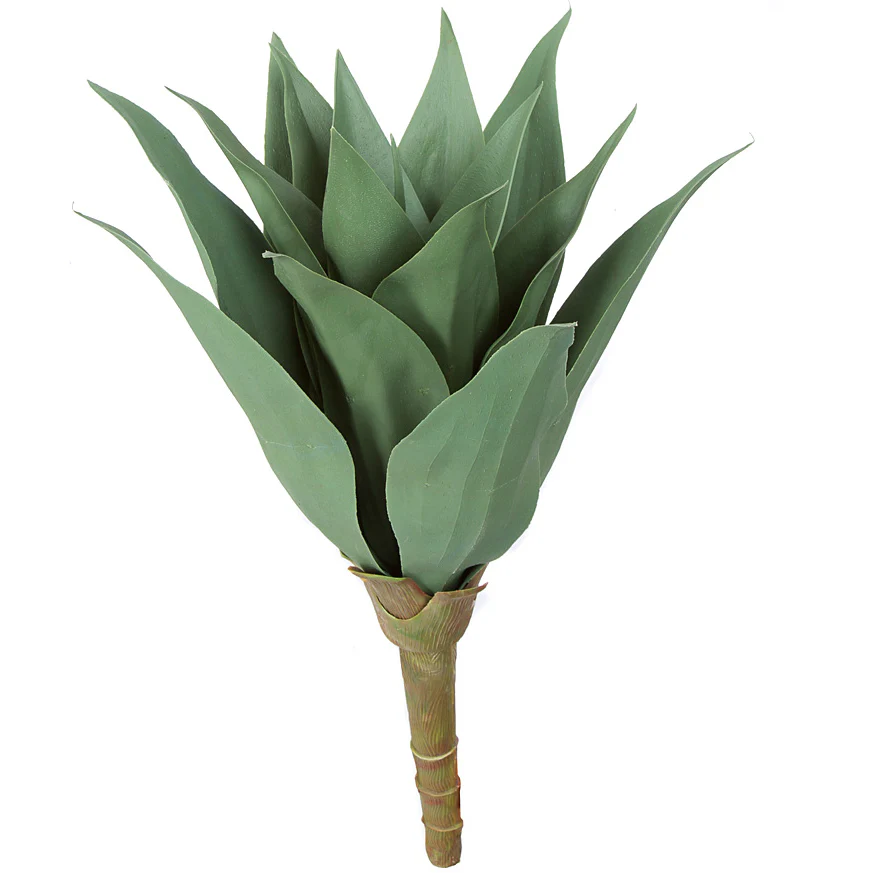 15" Outdoor UV-Proof Artificial Agave Plant -Green (Pack of 6)
