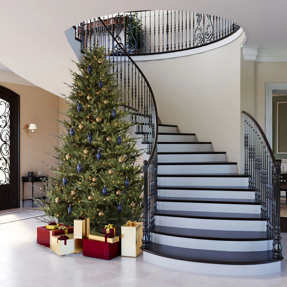 15'Hx110"W PE Itasca Fraser Artificial Christmas Tree, Unlit -Green - Image 4