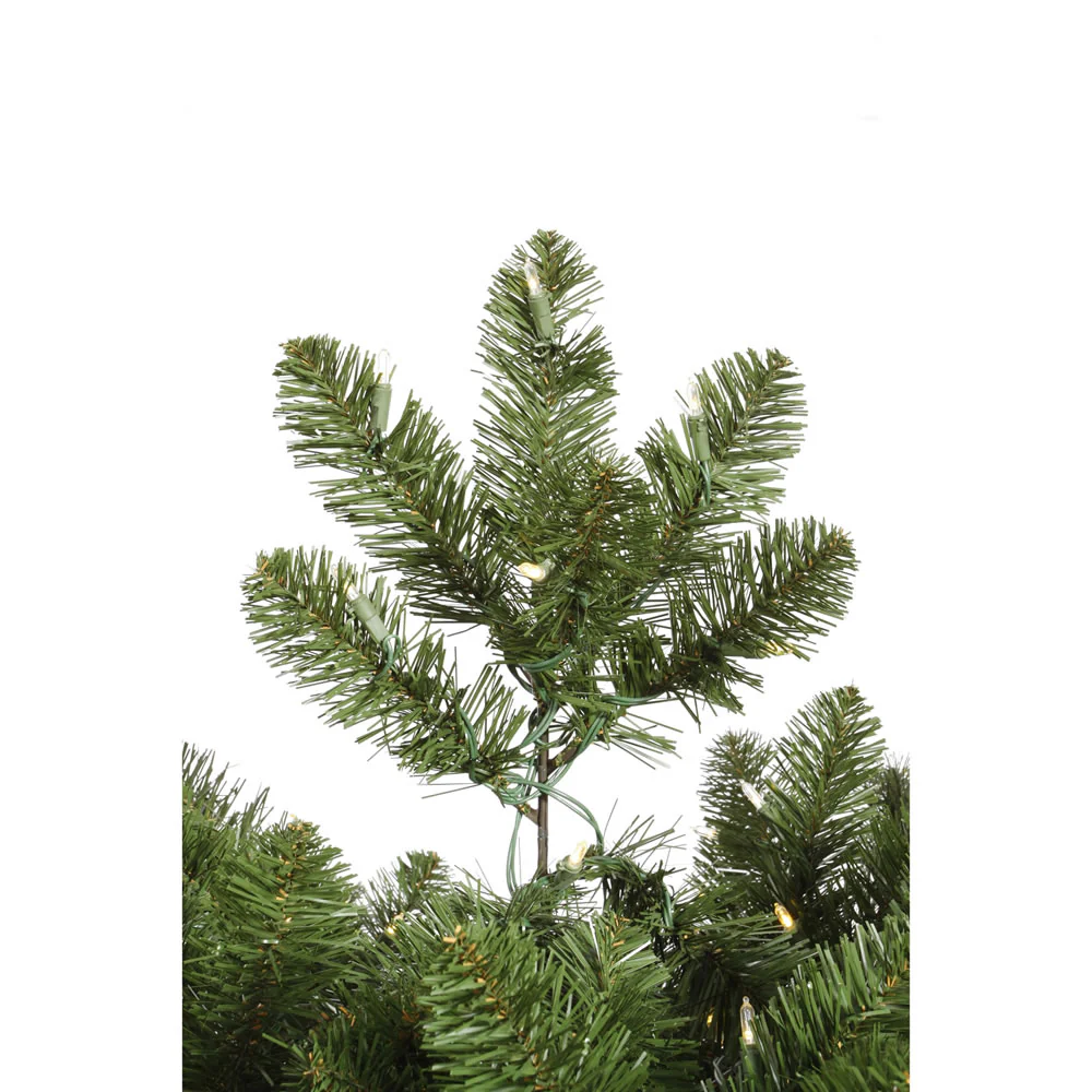 15'Hx89"W Medium Grand Teton Pine Artificial Christmas Tree, LED Pre-Lit -Green - Image 2