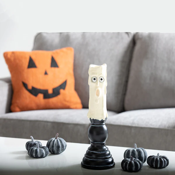16.5" Halloween Jack-O-Lantern Pillow -Orange (Pack of 8) - Image 2