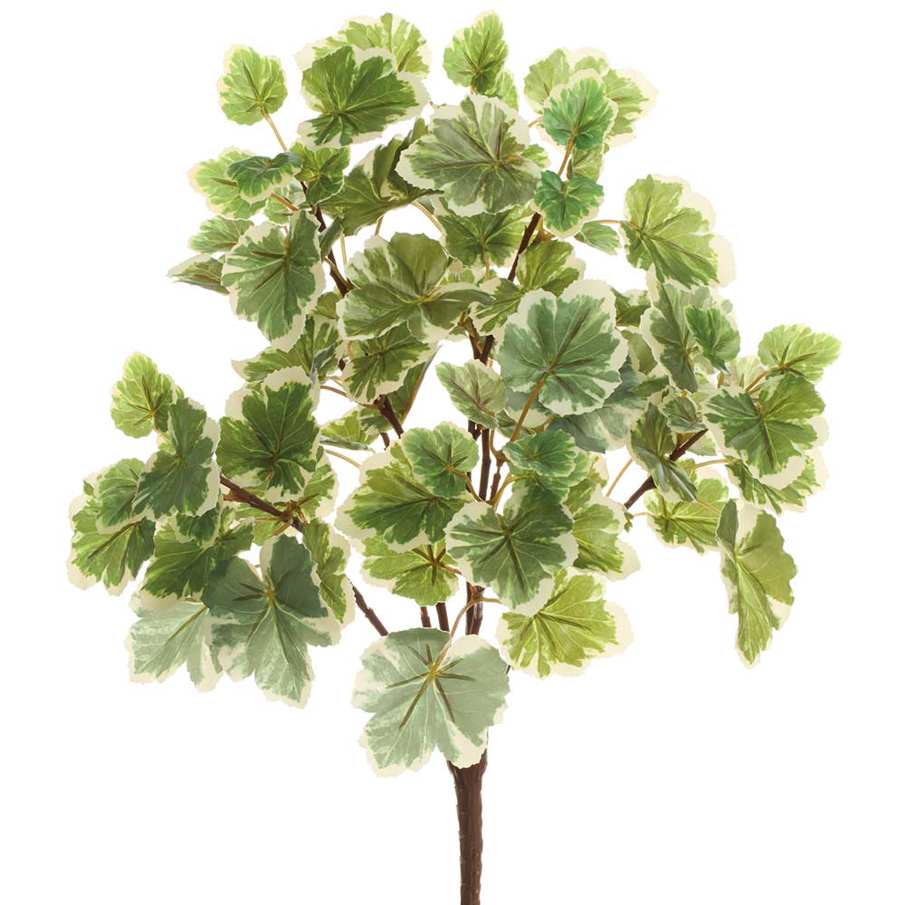 16" Balfour Aralia Leaf Silk Plant -Green/Variegated (Pack of 12)