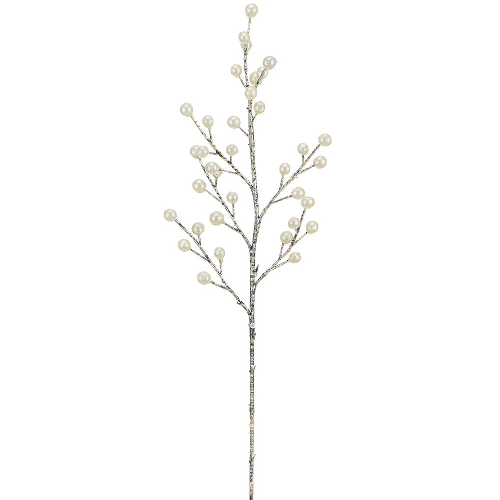 18" Artificial Pearl Stem -Pearl (Pack of 36)