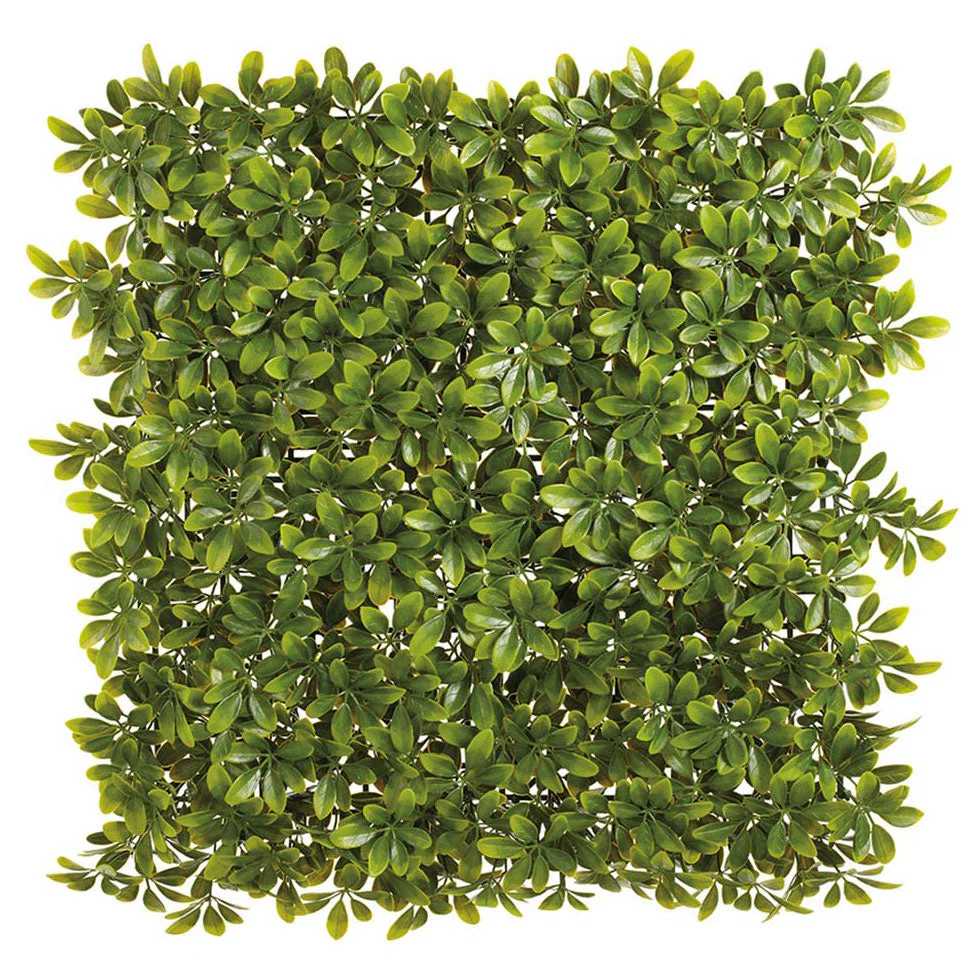 19.5"x19.5" Outdoor UV-Resistant Artificial Spike Moss Mat -Green (Pack of 12)