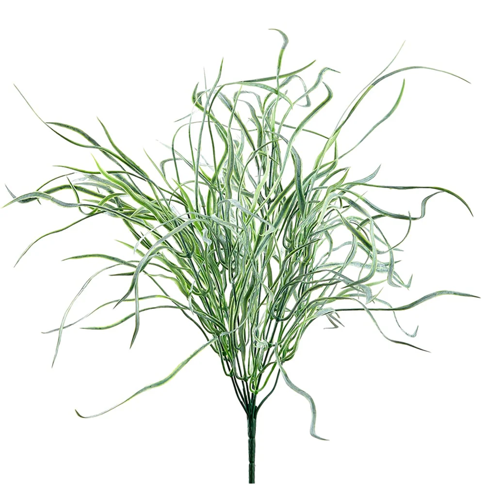19" Artificial Grass Plant -Green/Gray (Pack of 12)