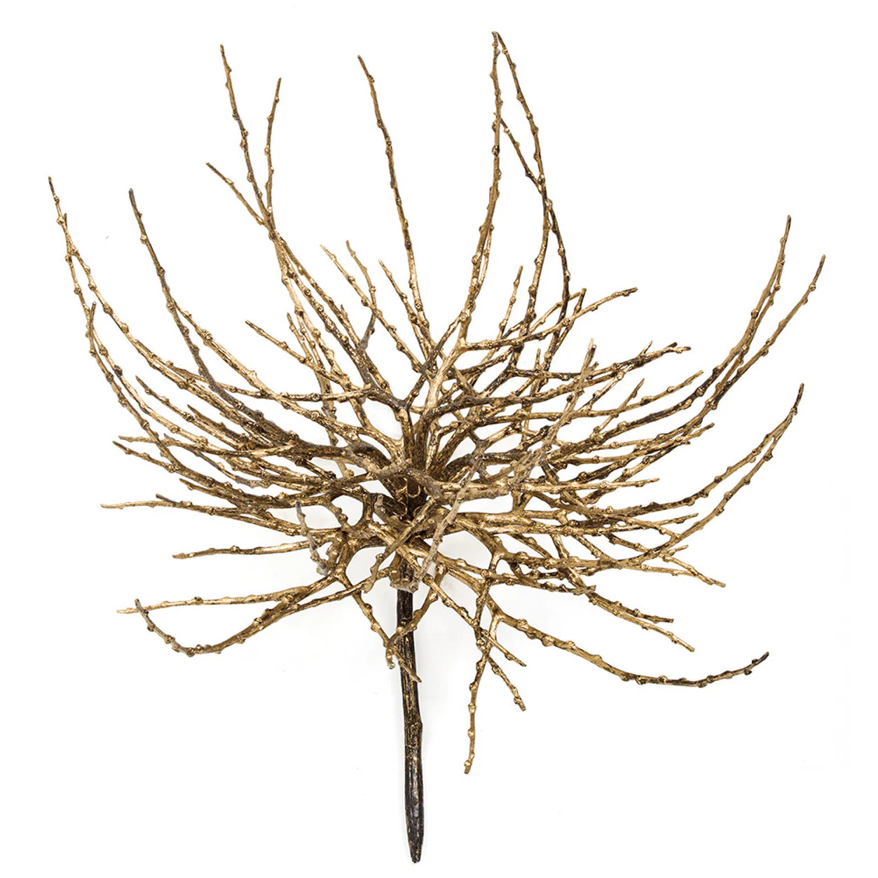 19" Metallic Artificial Twig Stem -Gold (Pack of 6)