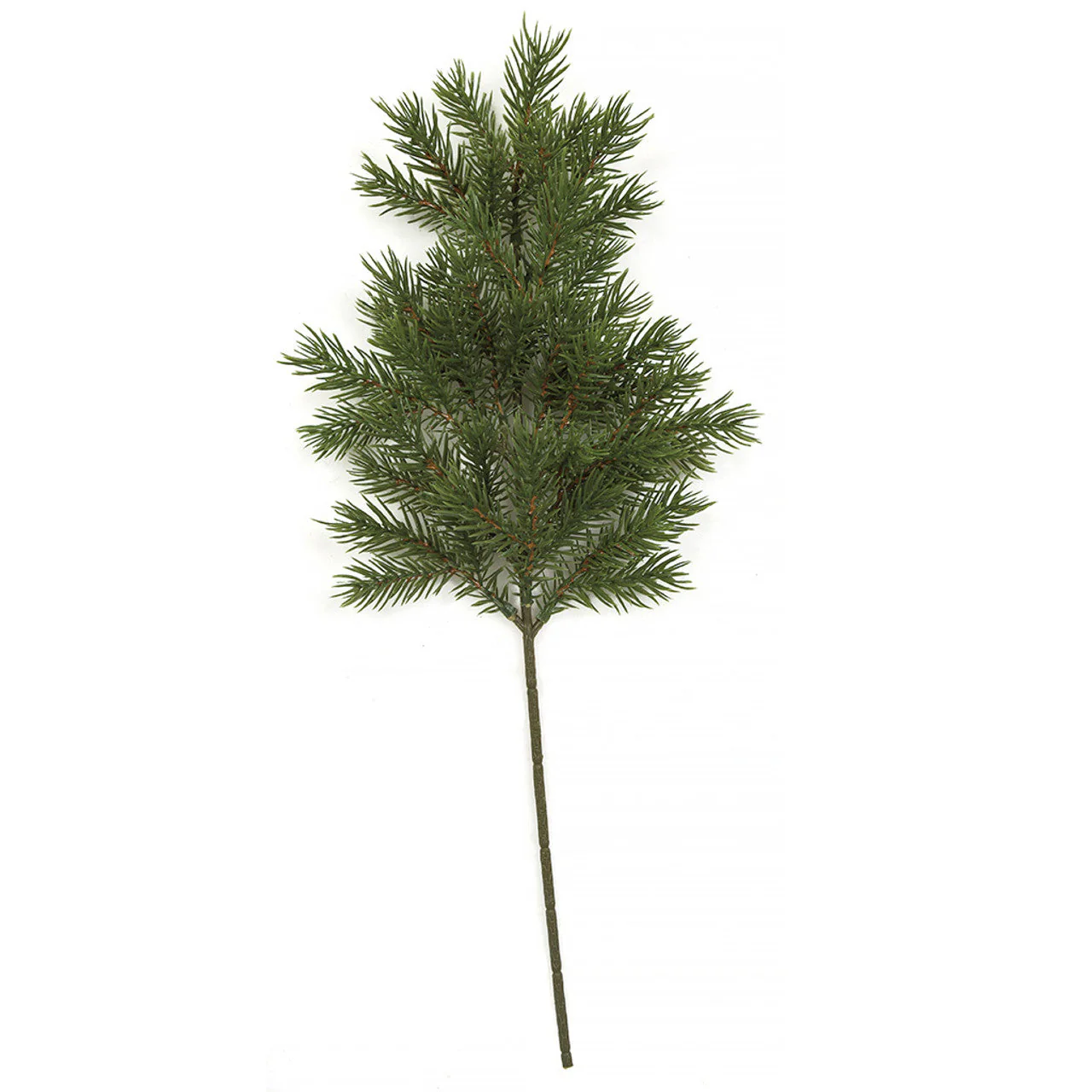 19" Soft-Touch Artificial Pine Stem -Green (Pack of 24)