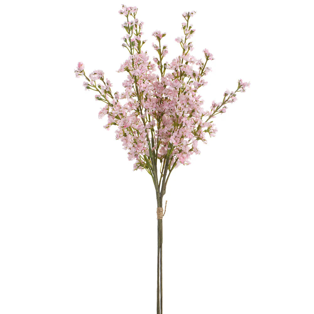 20" Veronica Artificial Flower Stem Bundle -Pink (Pack of 12)
