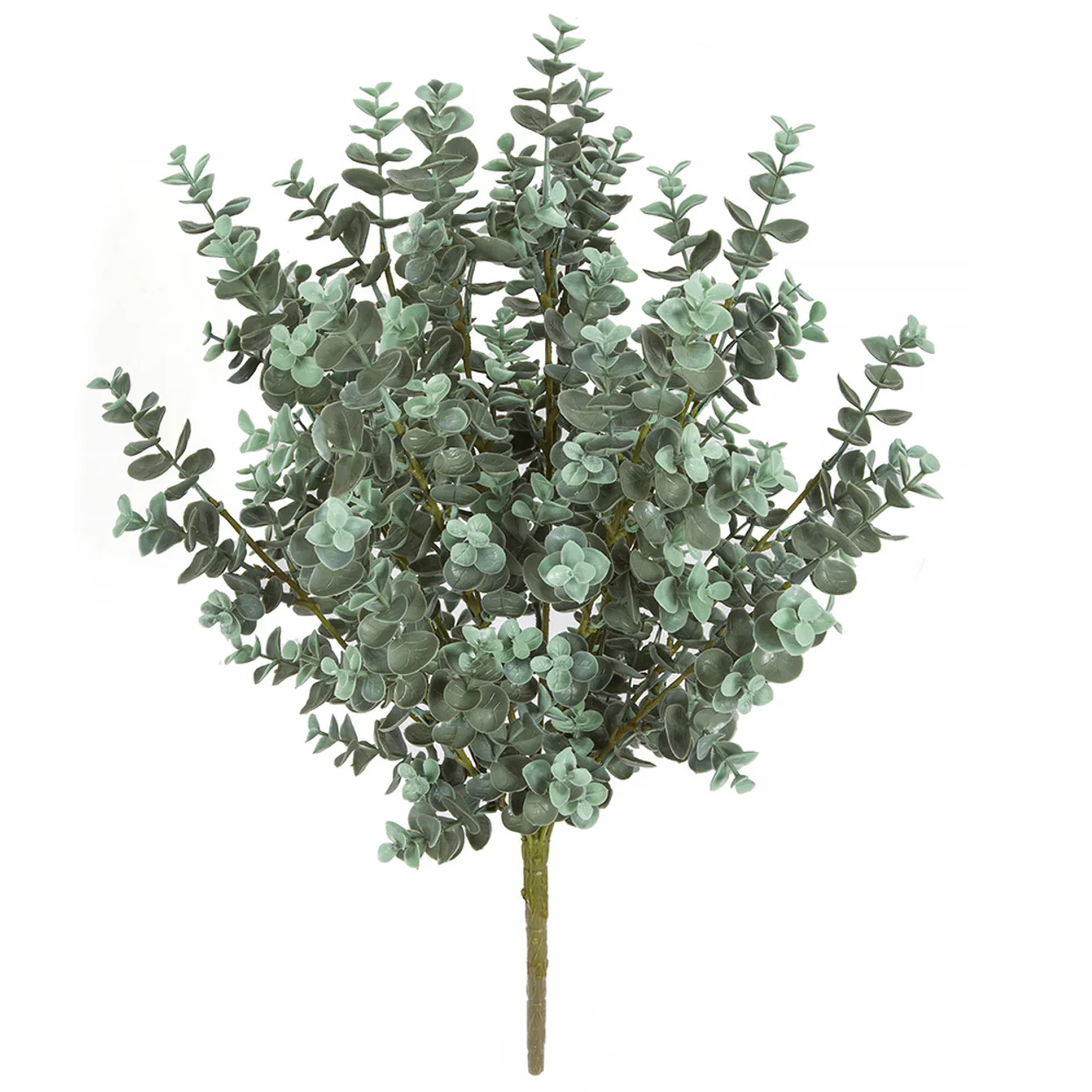 21" Outdoor UV-Proof Artificial Eucalyptus Plant -Gray/Green (Pack of 6)