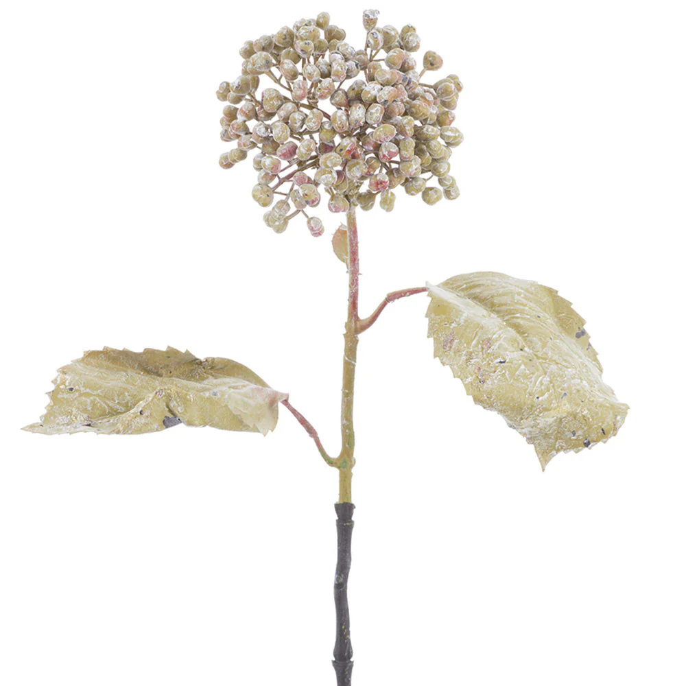 22" Sedum Artificial Flower Stem -Green (Pack of 12)