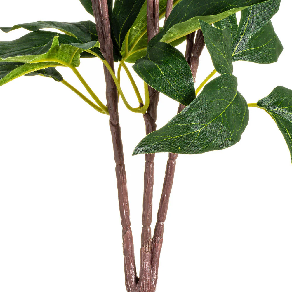 23" Peony Silk Flower Bush -Green (Pack of 4) - Image 4
