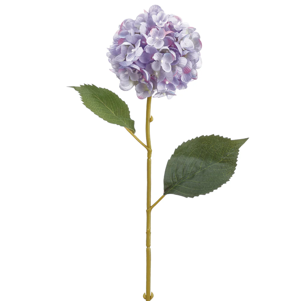 23" Silk Small Hydrangea Flower Spray -2 Tone Lavender (Pack of 12)