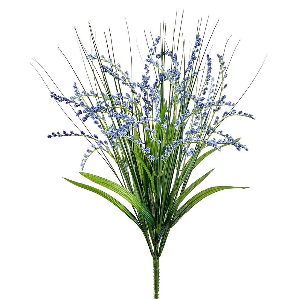 24" Artificial Solidago Goldenrod Flower Bush -2 Tone Helio (Pack of 12)