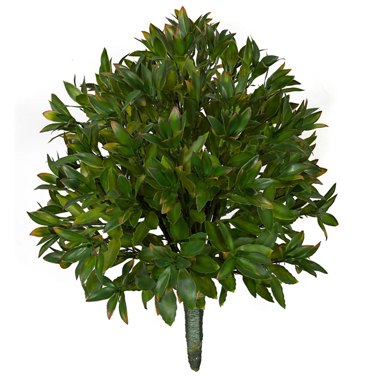 24" IFR Magnolia Leaf Artificial Plant -Green/Red