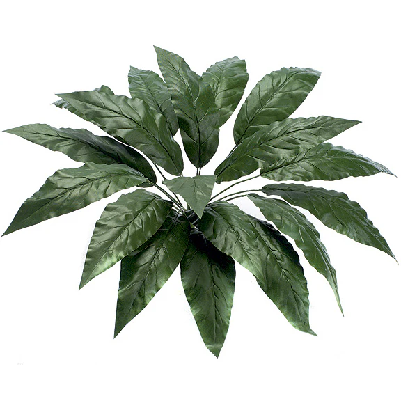 24" IFR Peace Lily Spathiphyllum Artificial Plant -Green (Pack of 6)