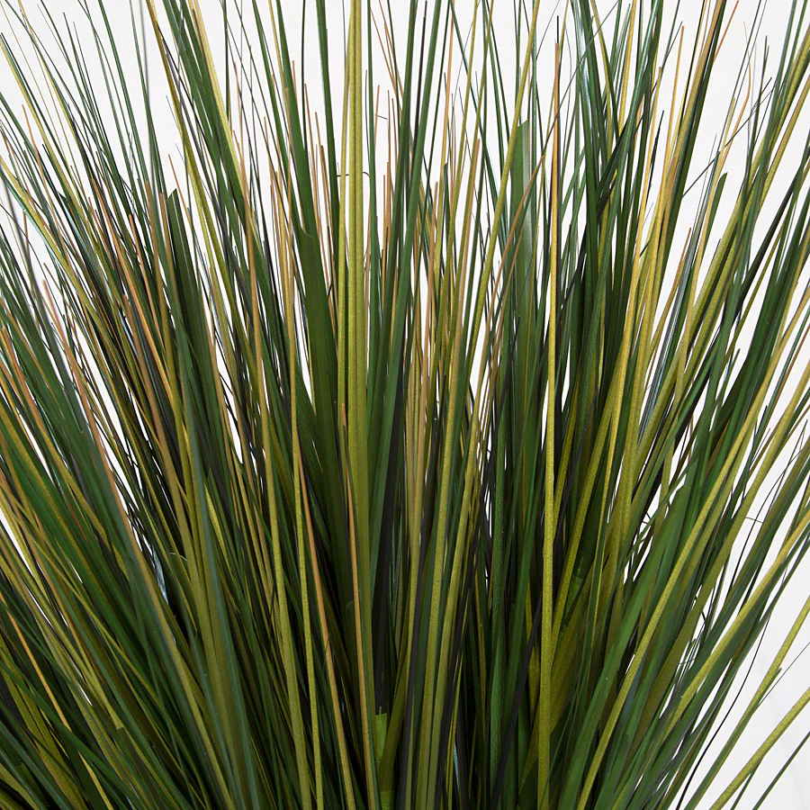 24" IFR PVC Onion Grass Artificial Plant -2 Tone Green (Pack of 4) - Image 2
