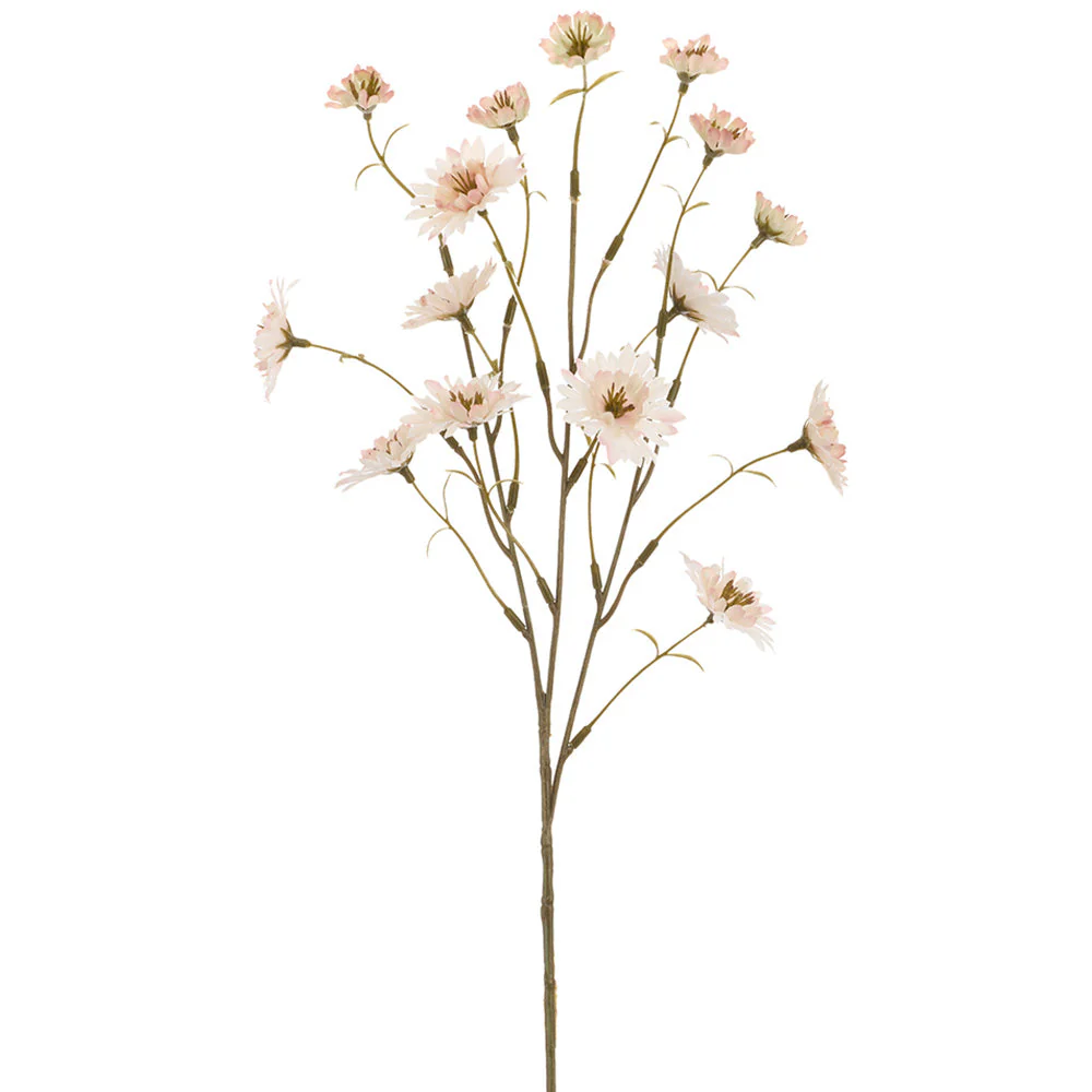 24" Primula Primrose Silk Flower Stem -Beige (Pack of 12)