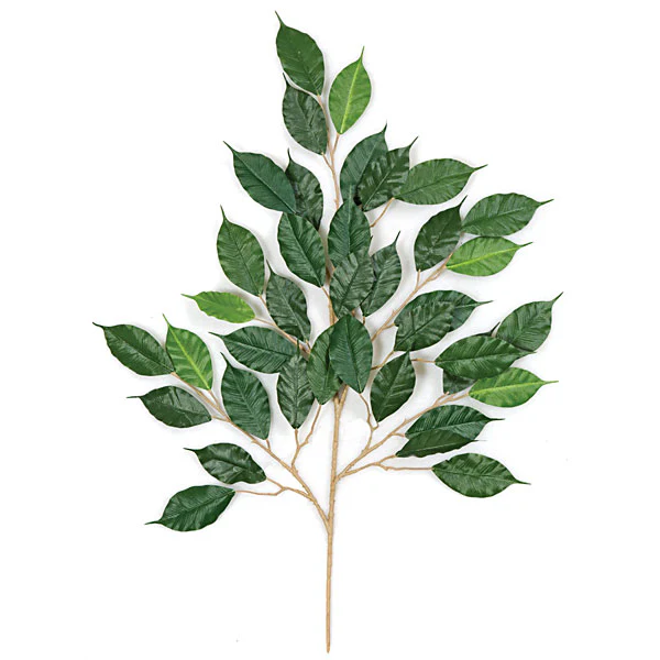 25.5" IFR Artificial Ficus Branch Stem -Green (Pack of 24)