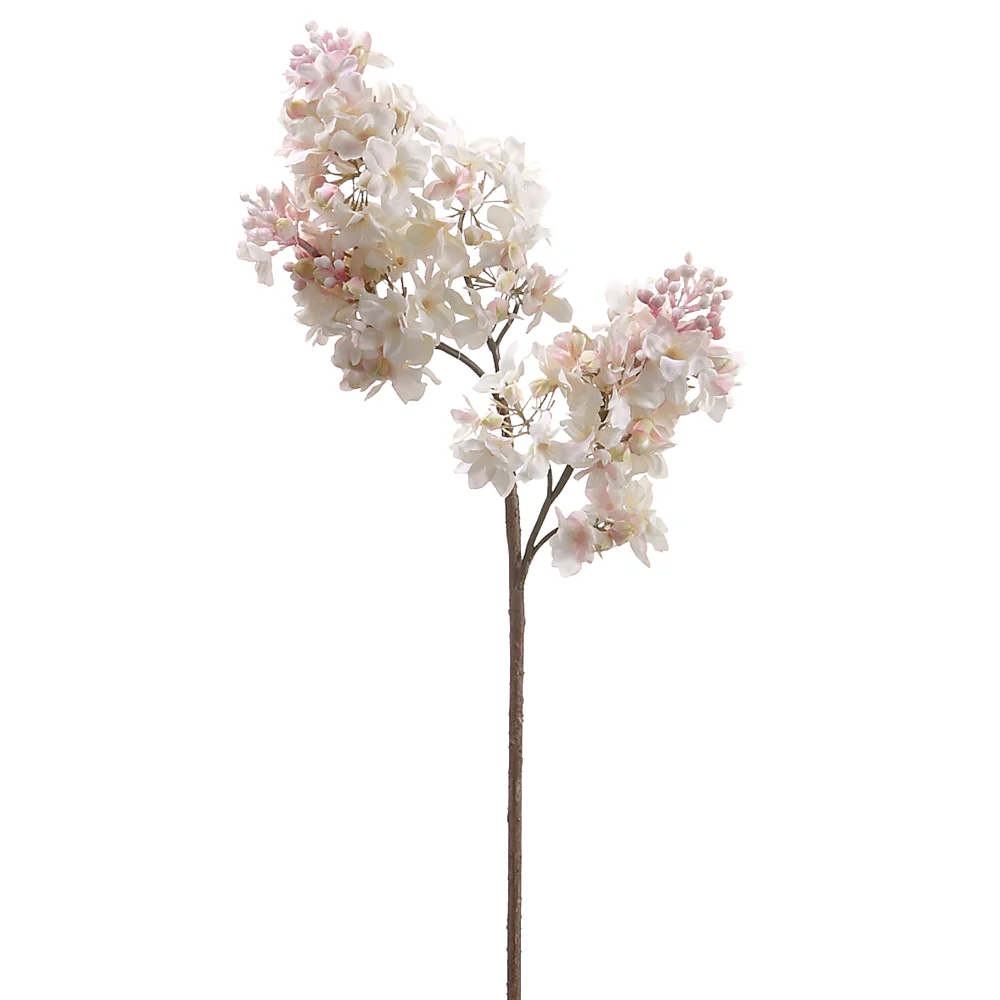 25" Silk Lilac Flower Spray -Pink/Cream (Pack of 12)