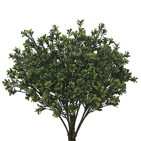 26" Outdoor UV-Proof Artificial Large Boxwood Plant -Green (Pack of 2)
