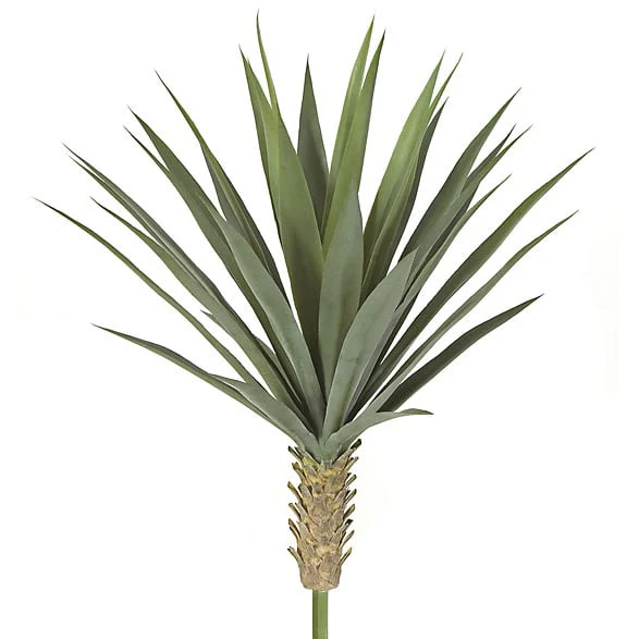 26" Outdoor UV-Resistant Artificial Yucca Plant -Green (Pack of 3)