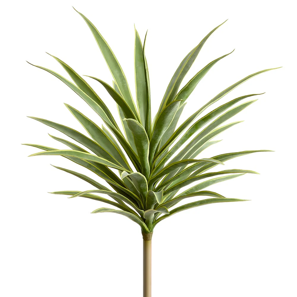 27" Artificial Yucca Plant -Variegated (Pack of 2)
