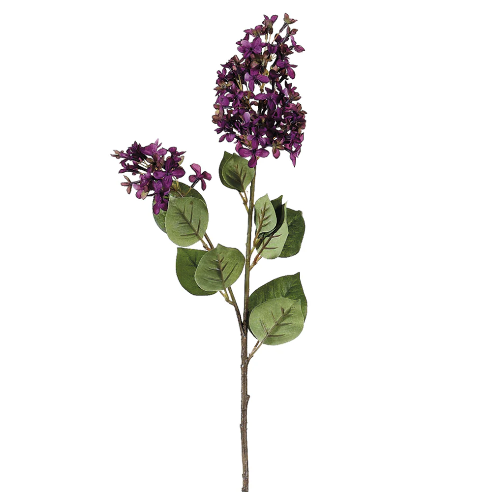 28.5" Silk English Lilac Flower Spray -2 Tone Purple (Pack of 12)