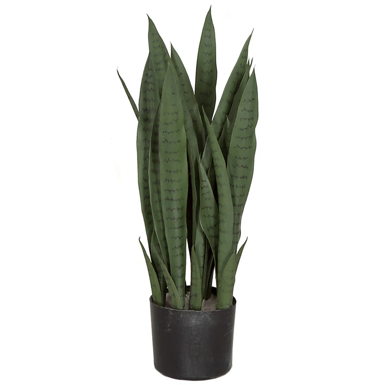28" IFR Sansevieria Snake Artificial Plant w/Pot -Green