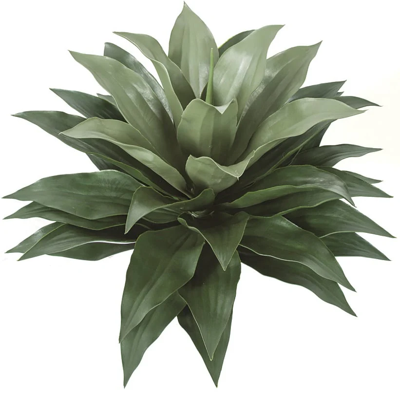28" Outdoor UV-Proof Artificial Deluxe Agave Plant -Green