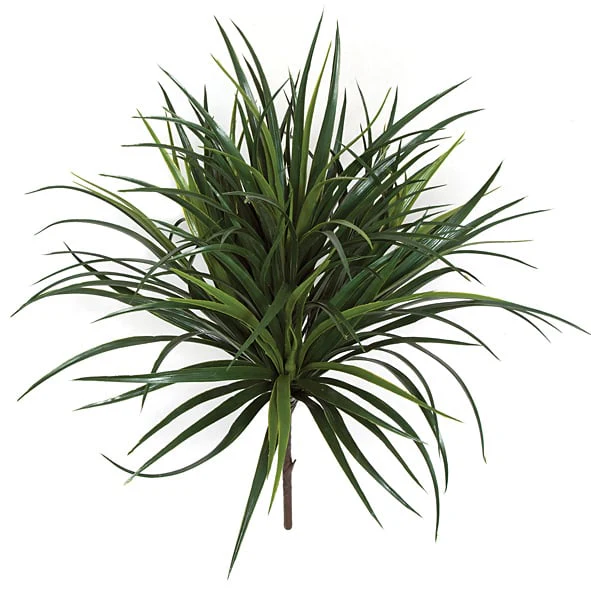 28" Outdoor UV-Proof Artificial Liriope Grass Plant -2 Tone Green (Pack of 3)