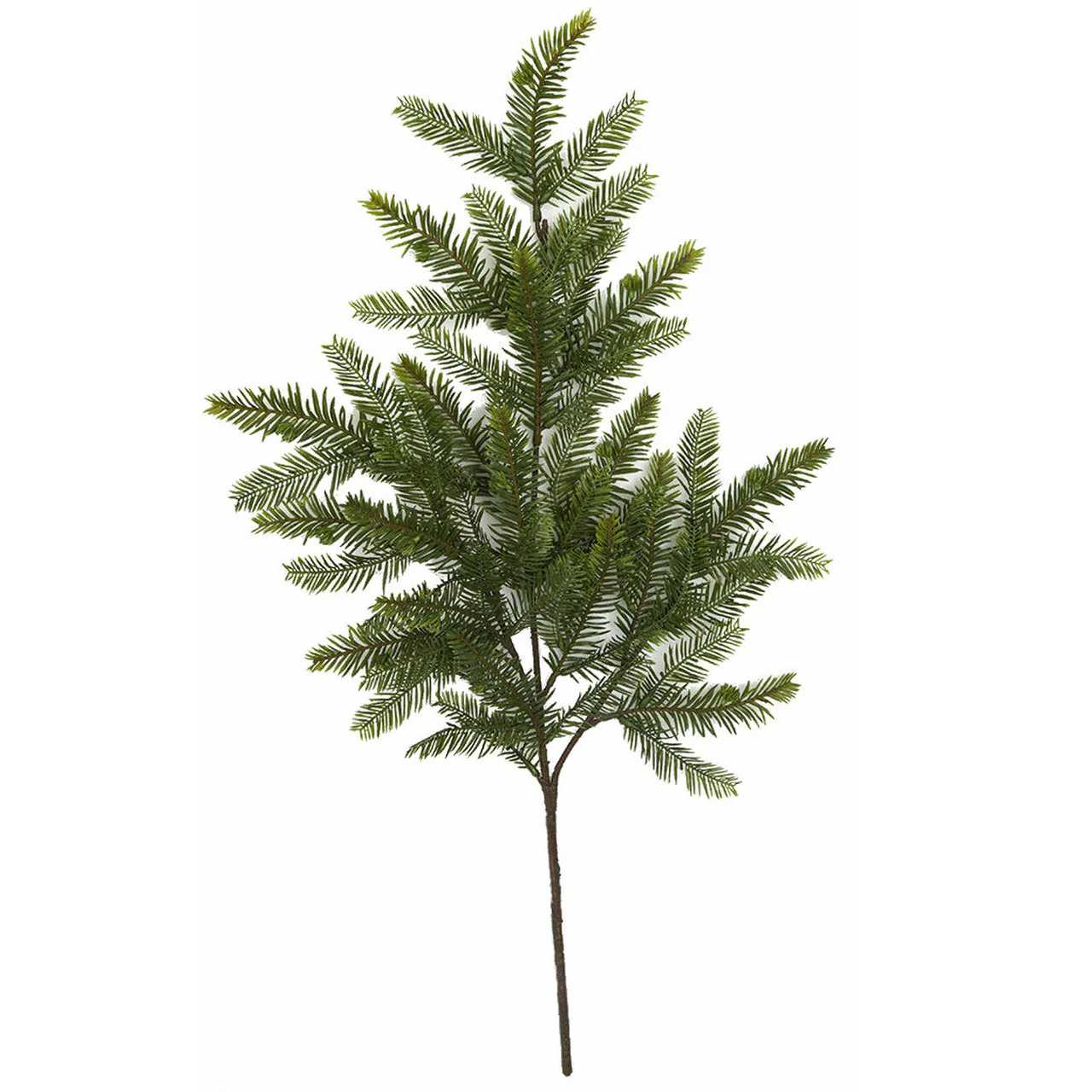29.5" Artificial Eastern Hemlock Stem -Green (Pack of 12)