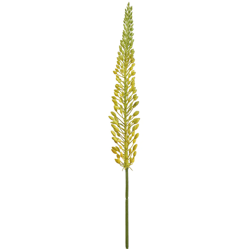 29.5" Eremurus Foxtail Lily Silk Flower Stem -Yellow (Pack of 12)